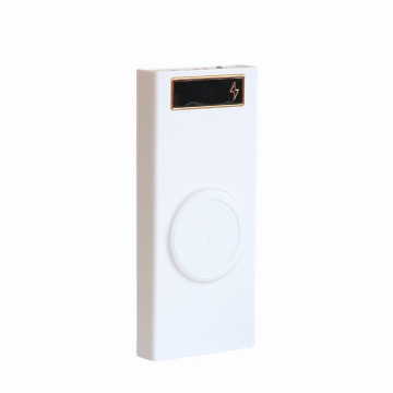 DIY wireless magnetic power bank 8×18650 Li-Ion, white