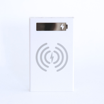 DIY wireless powerbank 5×18650 li-Ion, white