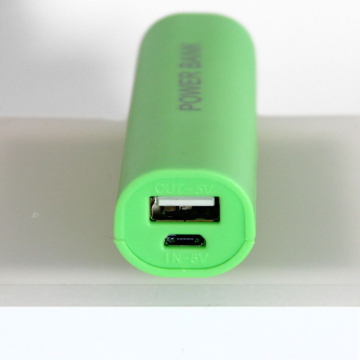 DIY mini powerbank 1×18650 Li-Ion, green