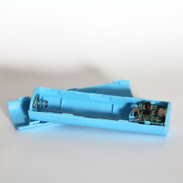 DIY mini powerbanka 1×18650, modrá