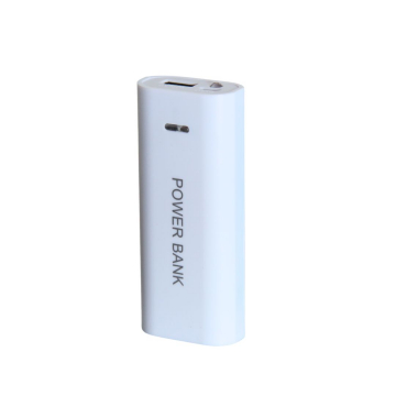 DIY mini powerbank 2×18650 Li-Ion, white