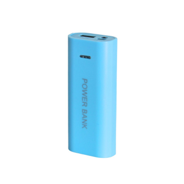 DIY mini powerbank 2×18650, blue