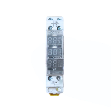 Single Phase LED Voltmeter with Digital Display AC 40 V ~ 500 V