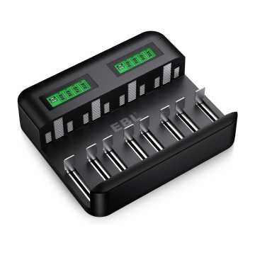 EBL Battery charger for AA AAA C D NI-MH batteries - type C