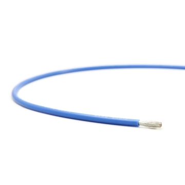 Silicone cable 8AWG, blue