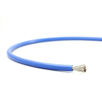 Silicone cable 4AWG, blue