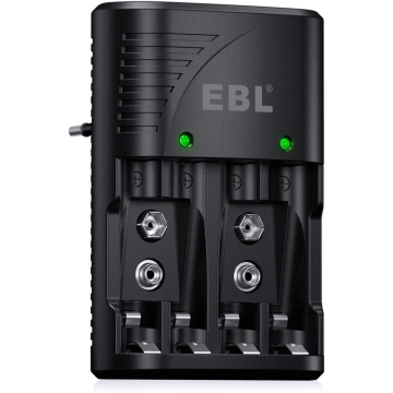 EBL universal battery charger AA AAA 9V NIMH NICD batteries