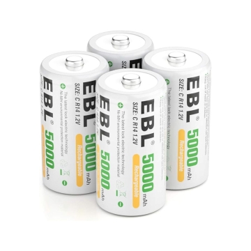 EBL Rechargeable C battery...