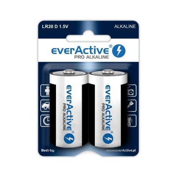 everActive D baterie Mono LR20 1,5V - 2ks v blistru