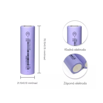 Článek Li-Ion EVE 4000mAh    INR21700-40P